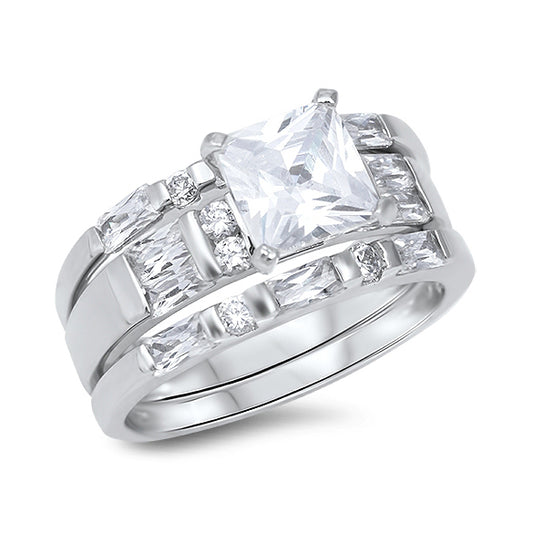 Silver CZ Ring