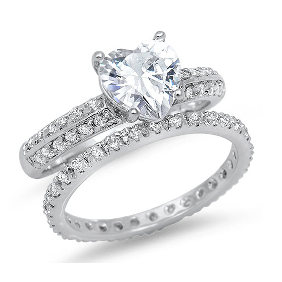 Silver CZ Ring