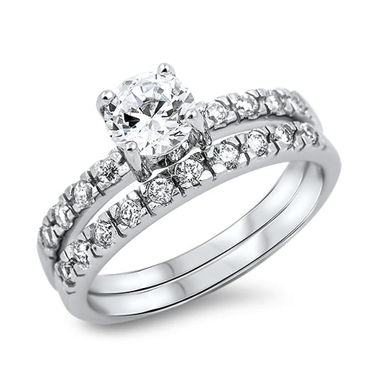 Silver CZ Ring