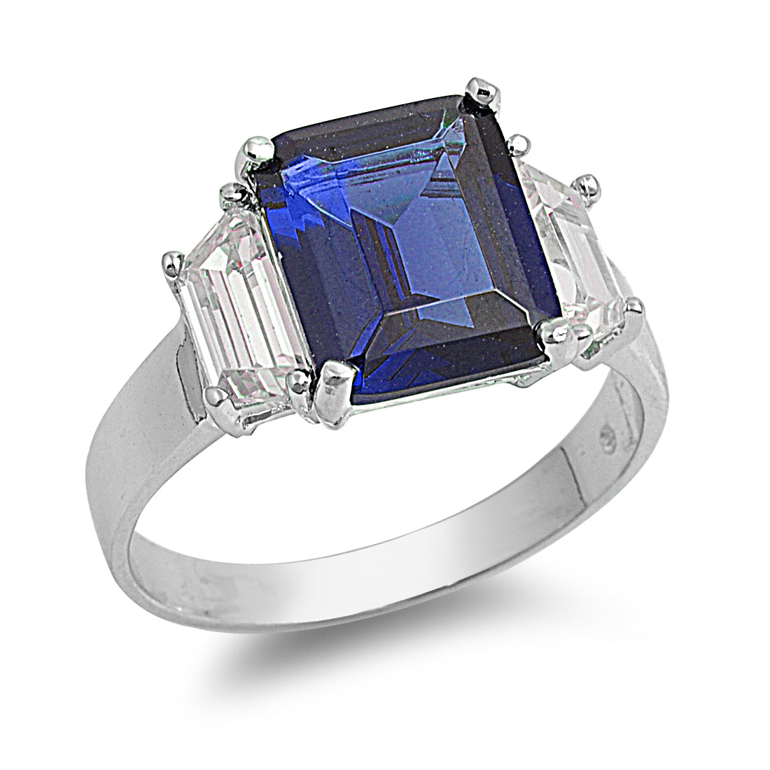 Silver CZ Ring