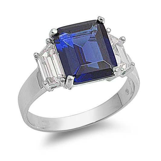 Silver CZ Ring