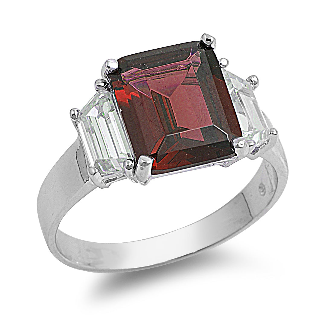 Silver CZ Ring