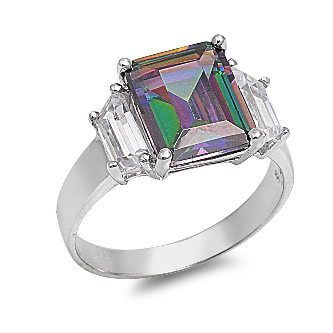 Silver CZ Ring