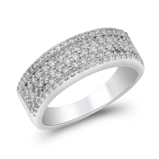 Silver CZ Ring