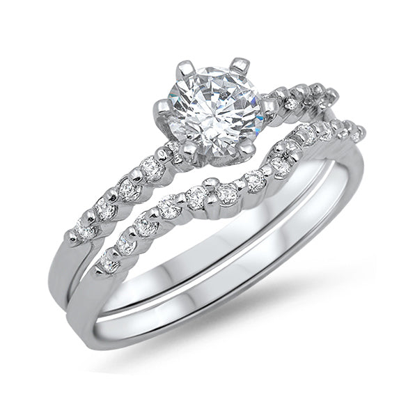 Silver CZ Ring