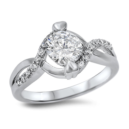 Silver CZ Ring