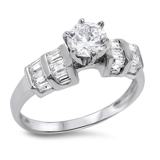 Silver CZ Ring