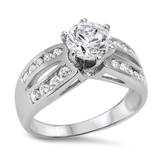 Silver CZ Ring