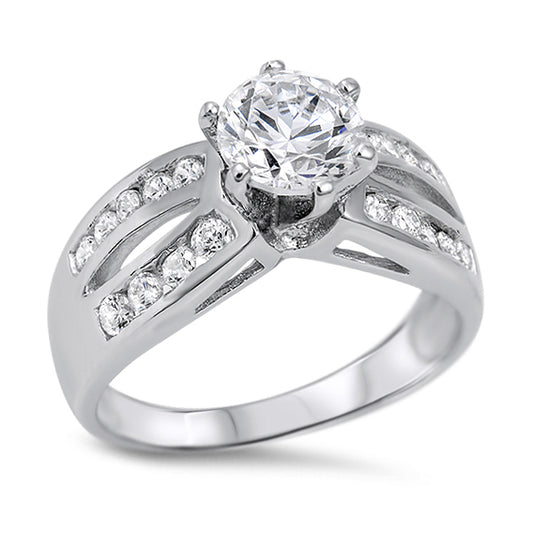 Silver CZ Ring