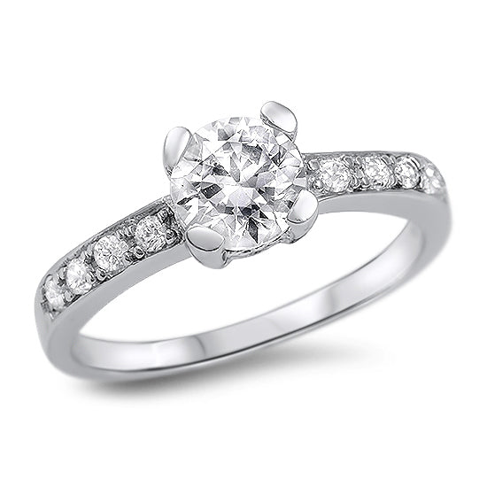 Silver CZ Ring