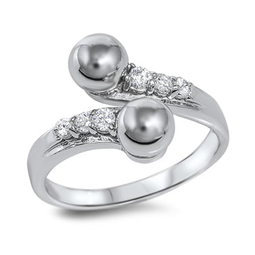 Silver CZ Ring