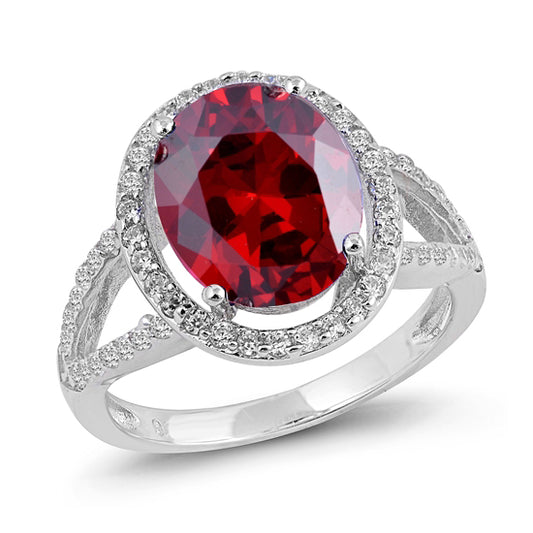 Silver CZ Ring