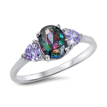 Silver CZ Ring