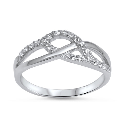 Silver CZ Ring