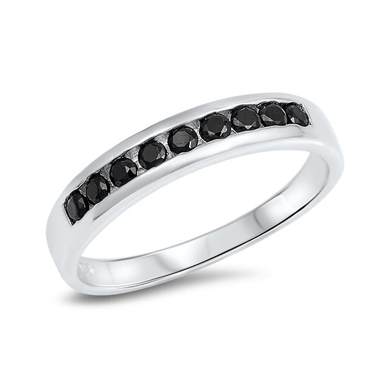 Silver CZ Ring