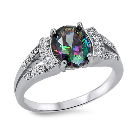Silver CZ Ring