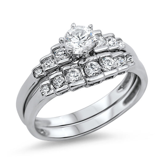 Silver CZ Ring
