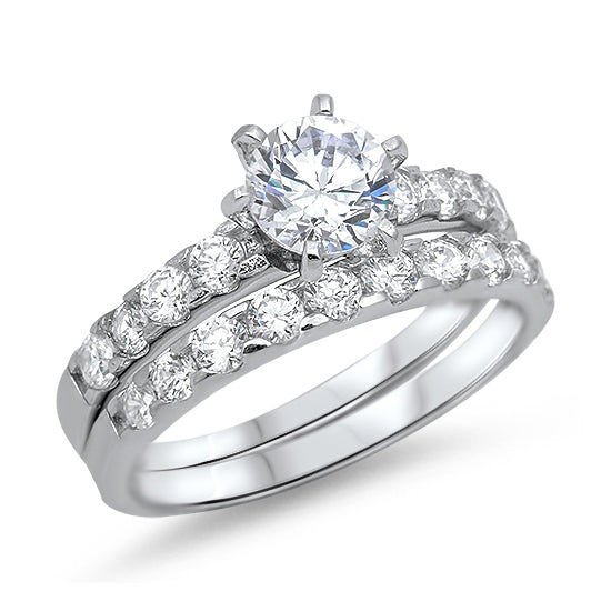 Silver CZ Ring