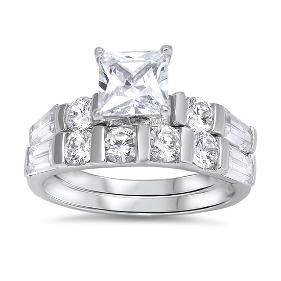 Silver CZ Ring