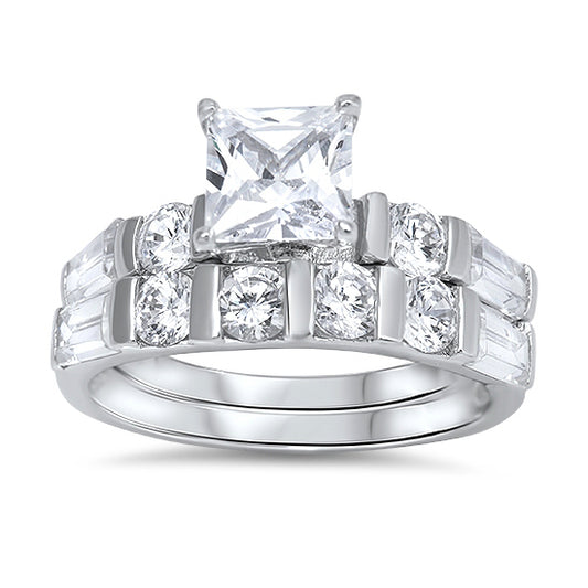 Silver CZ Ring