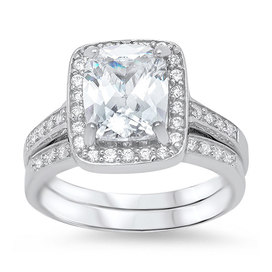 Silver CZ Ring