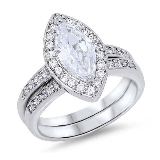 Silver CZ Ring