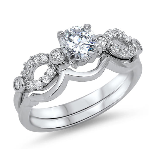 Silver CZ Ring