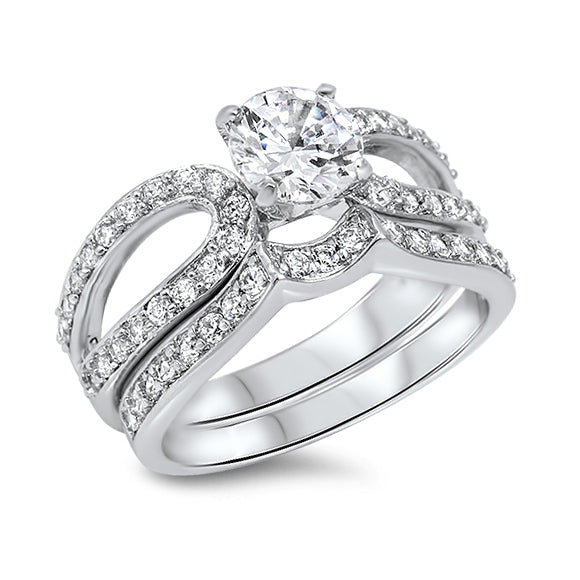 Silver CZ Ring