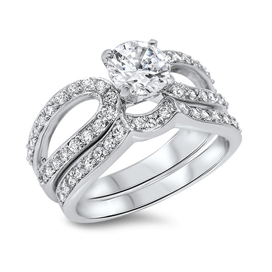Silver CZ Ring