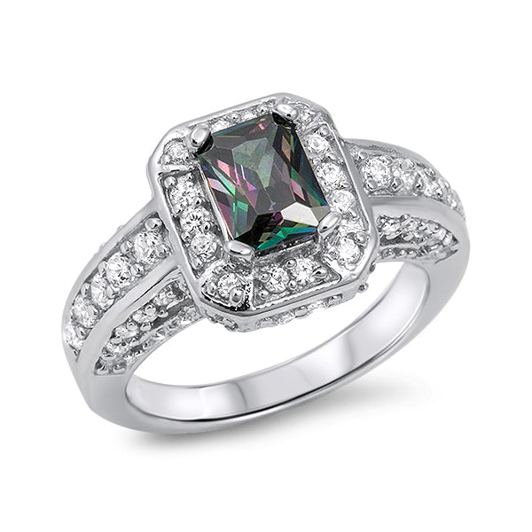 Silver CZ Ring