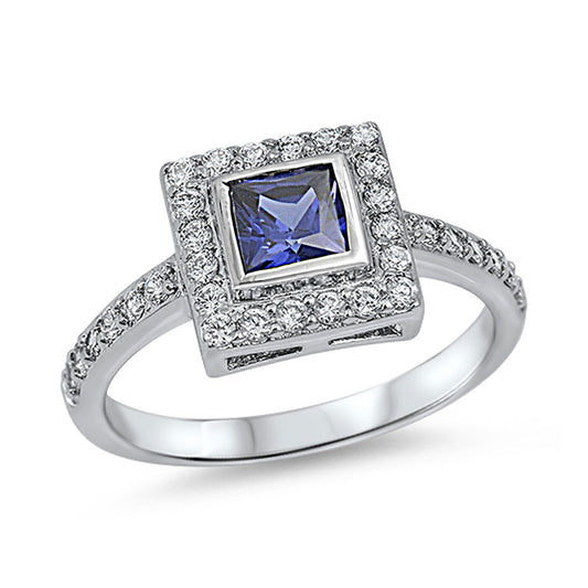 Silver CZ Ring