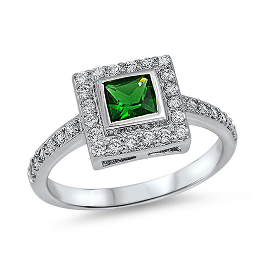 Silver CZ Ring