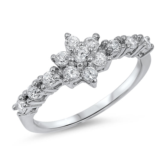Silver CZ Ring