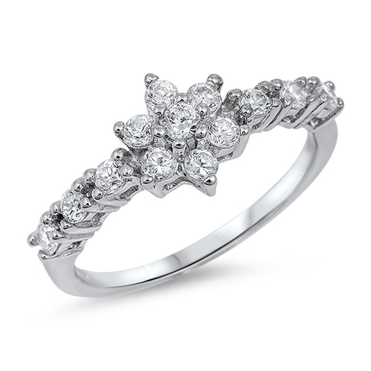 Silver CZ Ring