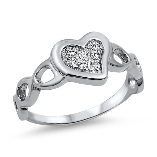 Silver CZ Ring