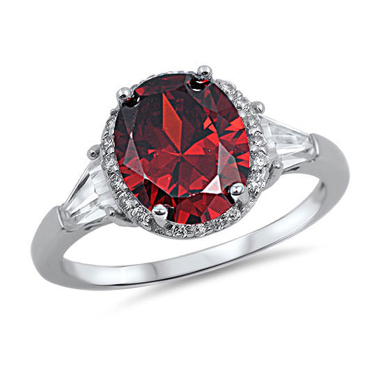 Silver CZ Ring