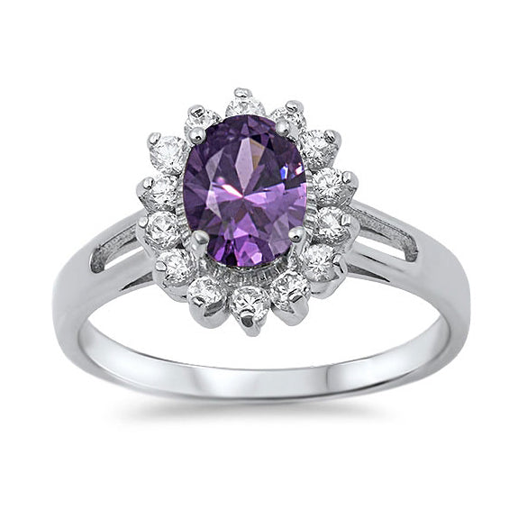 Silver CZ Ring