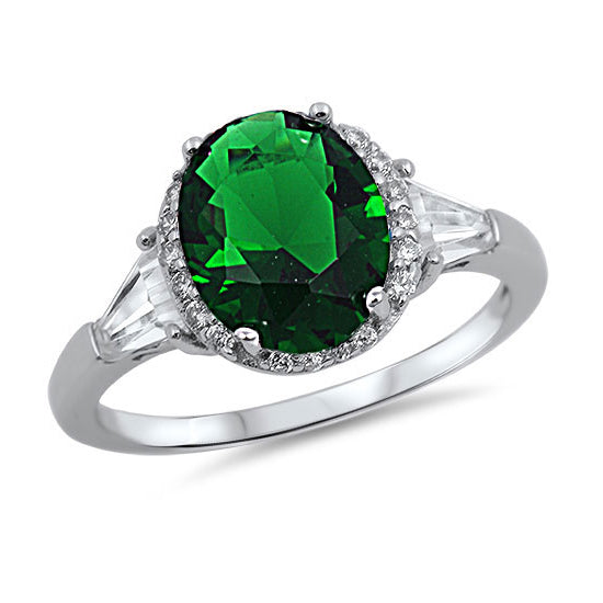 Silver CZ Ring
