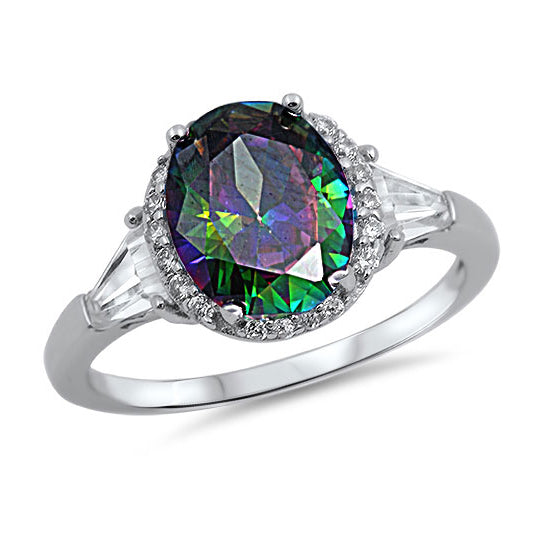 Silver CZ Ring