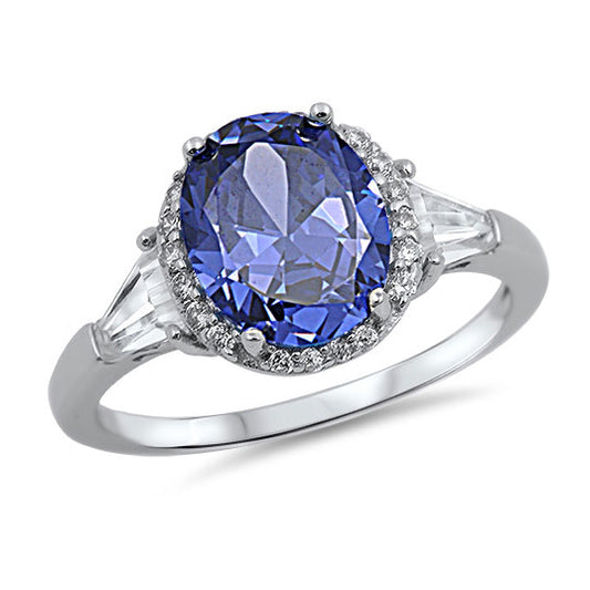 Silver CZ Ring