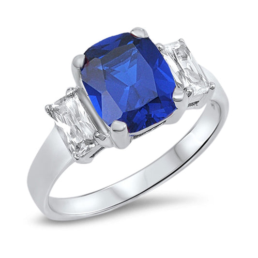 Silver CZ Ring