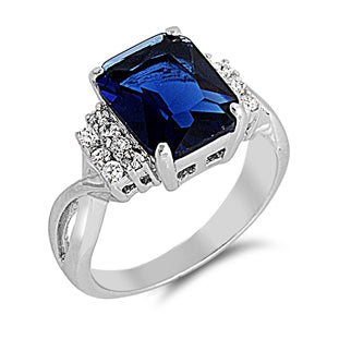 Silver CZ Ring