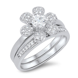 Silver CZ Ring