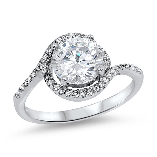 Silver CZ Ring