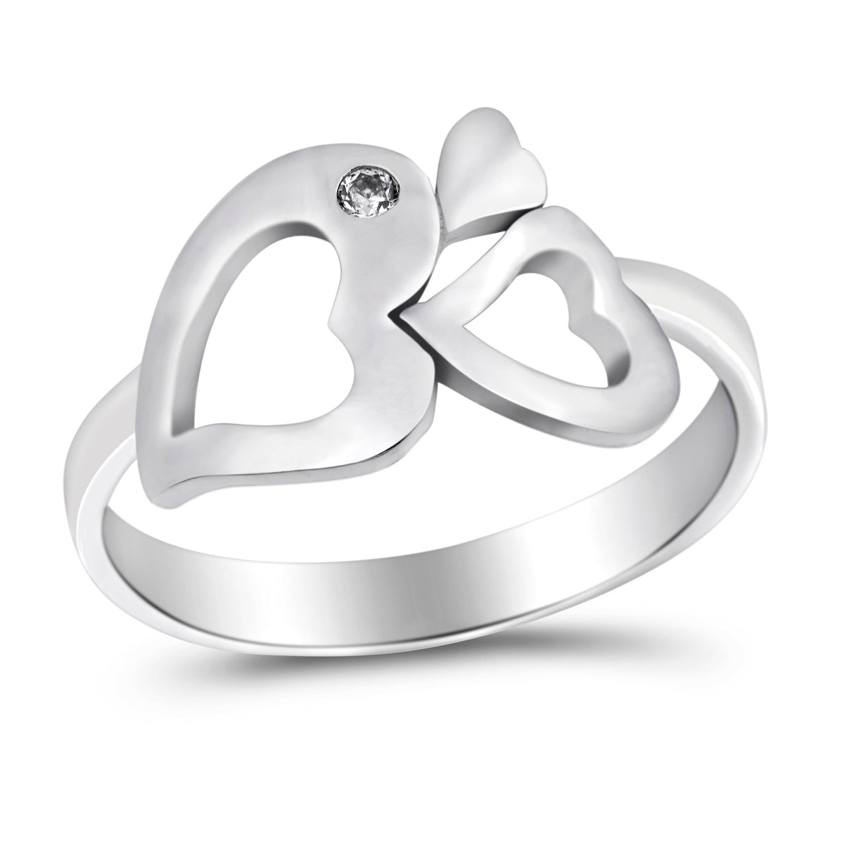 Silver CZ Ring