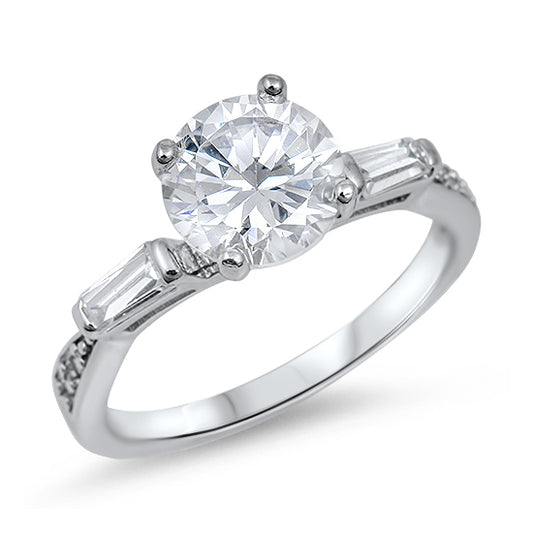 Silver CZ Ring