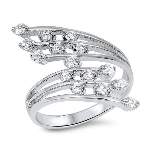 Silver CZ Ring