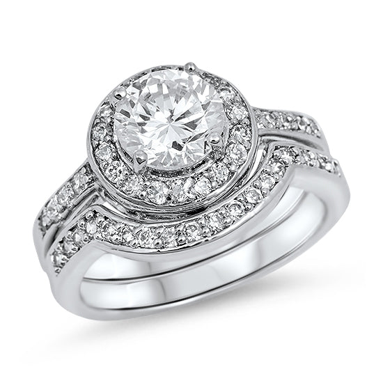 Silver CZ Ring