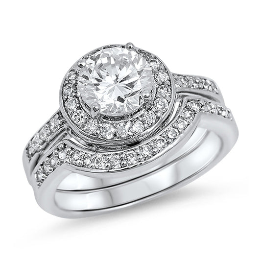 Silver CZ Ring