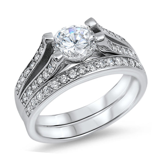 Silver CZ Ring